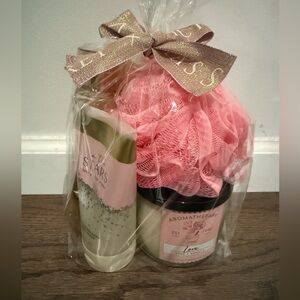 New! Bath & Body Works In The Stars Body Care and large 3 wick Candle Set